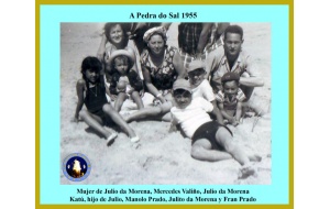 1955 - Praia A Pedra do Sal